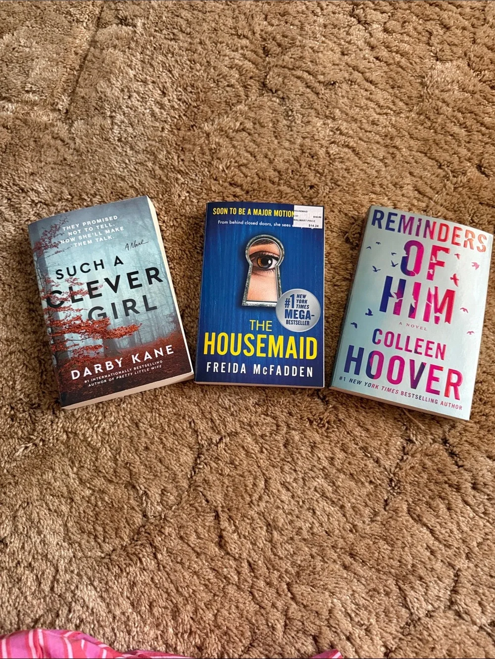 The Housemaid, Such a clever girl, and reminders of him bundle